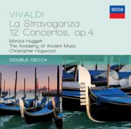 La Stravaganza Op.4 : Huggett(Vn)Hogwood / Academy of Ancient Music (2CD)
