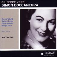ヴェルディ（1813-1901）/Simon Boccanegra： Verchi / Met Opera Tebaldi Tucker Guarrera