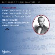 Violin Concertos Nos.1, 2, Greeting to America : Hanslip(Vn)Brabbins / Royal Flemish Philharmonic