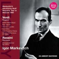 Verdi Requiem : Markevitch / Moscow Philharmonic, Vishnevskaya, Isakova, Ivanovsky, Petrov (1960 Live), Rossini Overture : French National Radio Orchestra (2CD)