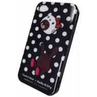 Hello Kitty x Control Bear iPhone4 / iPhone4S Character Soft Jacket (Black)