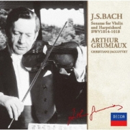 Хåϡ1685-1750/Violin Sonatas Vol.1 Grumiaux(Vn) Jaccottet(Cemb) Mermoud(Vc)
