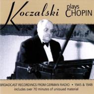 ショパン (1810-1849)/Piano Concerto 2 Piano Works： Koczalski(P) Celibidache / Berlin Rso (1945 1948)