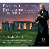　オムニバス（リコーダー）/English Recorder Concertos： Petri(Rec) Thorel / Hong Kong City Co (Hyb)