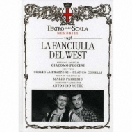 プッチーニ (1858-1924)/La Fanciulla Del West： Votto / Teatro Alla Scala Frazzoni F. corelli (+book)