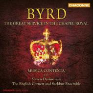 The Great Service in The Chapel Royal : The English Cornett & Sackbut Ensemble, Musica Contexta