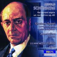 Schoenberg Variations on a Recitative, Guillou Toccata, etc : Liliana Medici Turrini