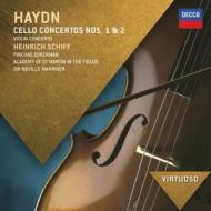 ハイドン（1732-1809）/Cello Concerto 1 2 ： H. schiff(Vc) Marriner / Asmf +violin Concerto 1 ： Zukerman