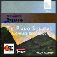 スクリャービン（1872-1915）/Comp. piano Sonatas： Kasman