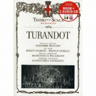 プッチーニ (1858-1924)/Turandot： Gavazzeni / Teatro Alla Scala Nilsson F. corelli (+book)