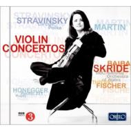 ストラヴィンスキー（1882-1971）/Violin Concerto： Skride(Vn) T. fischer / Bbc National. o Of Wales +f. martin Hone