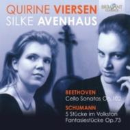 ١ȡ1770-1827/Cello Sonata 4 5  Viersen(Vc)avenhaus(P) +schumann