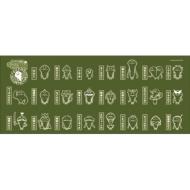 Osawari Tantei Nameko Saibai Kit Tenugui (Zukan Design)