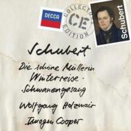Schubert Die Schone Mullerin, Winterreise, Schwanengesange, etc, Beethoven, Schumann : Holzmair(Br)Cooper(P)(4CD)