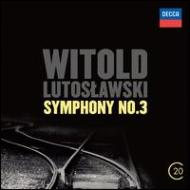 ȥե1913-1994/Concerto For Orchestra Sym 3 Etc Rowicki / Warsaw National So Lutoslawski / E