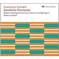 スカルラッティ、アレッサンドロ（1660-1725）/Sacred Works： Scandrett / Western Washington Univ Concert Chor