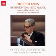 Symphony No.2, Overtures : Klemperer / Philharmonia (Single Layer)