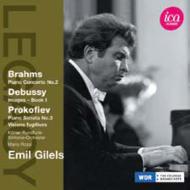 Brahms Piano Concerto No.2, Debussy, Prokofiev : Gilels(P)M.Rossi / Cologne Radio Symphony Orchestra (1971, 74)