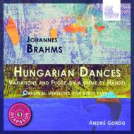ブラームス（1833-1897）/(Solo Piano)hungarian Dances 1-10 Handel Variations： Gorog