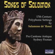 å(1570-1630)/Songs Of Solomon Fixman / Pro Cantione Antiqua