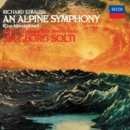 R.Strauss Eine Alpensinfonie, Schoenberg Variations for Orchestra : Georg Solti / Bavarian Radio Symphony Orchestra, Chicago Symphony Orchestra