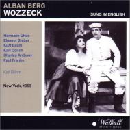 ٥륯1885-1935/Wozzeck(English) Bohm / Met Opera Uhde Steber K. baum Donch C. anthony Franke