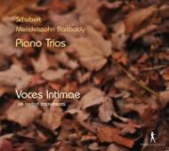 シューベルト（1797-1828）/Piano Trio 1 2 ： Voces Intimae +mendelssohn： Piano Trio 1 2