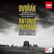 Sym, 9, Cello Concerto: Pappano / St Cecilia Academic O Brunello(Vc)