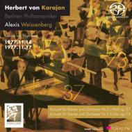 ベートーヴェン（1770-1827）/Piano Concerto 3 5 ： Weissenberg(P) Karajan / Bpo (1977 Tokyo)