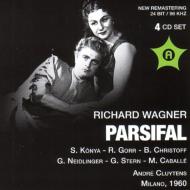 Parsifal : Cluytens / Teatro alla Scala, Konya, Neidlinger, Christoff, etc (1960 Monaural)(4CD)