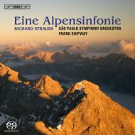 シュトラウス、リヒャルト（1864-1949）/Eine Alpensinfonie： Shipway / Sao Paulo So +der Rosenkavalier Suite (Hyb)