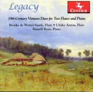 Flute Classical/Legacy-19th-c Virtuoso Duos For 2 Flutes  Piano W-smith Anton