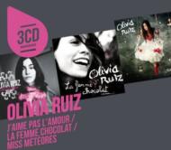 Olivia Ruiz/3 Cd Originaux J'aime Pas L'amour / La Femme Chocolat / Miss Meteores Nouveau Fourreau