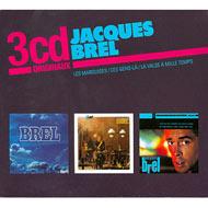 Jacques Brel/3 Cd Originaux Les Marquises / Ces Gens-la / La Valse A Mille Temps Nouveau Fourreau