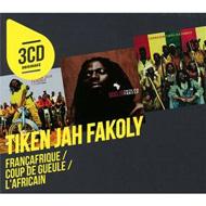 Tiken Jah Fakoly/3 Cd Originaux L'africain / Francafrique / Coup De Gueule Nouveau Fourreau