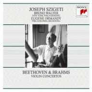 Violin Concerto: Szigeti(Vn)Walter / Nyp +brahms: Ormandy / Philadelphia O