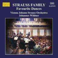 シュトラウス・ファミリー/Favourite Dances： Wildner / Vienna Johann Strauss O