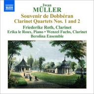 ߥ顼1786-1854/Souvenir De Dobberan Clarinet Quartet 1 2  F. roth W. fuchs(Cl) Berolina Ense