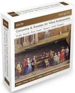 Concertos, Sonatas for Wind Instruments : Bruggen(Rec, Fl)B.Haynes(Ob)18th Century O, etc  (10CD)
