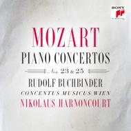 Piano Concertos Nos.23, 25 : Buchbinder(Fp)Harnoncourt / Concentus Musicus Wien