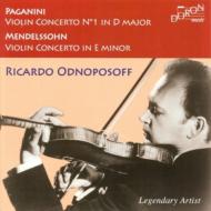 Paganini Violin Concerto No.1, Mendelssohn Violin Concerto : Odnoposoff(Vn)Rivoli / Geneve Radio Symphony Orchestra