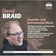 ブレイド、デイヴィッド（1970-）/Chamber ＆ Instrumental Music： Tippett Q Erato Piano Trio Podobedov(P) Etc