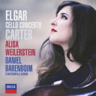 Cello Concerto: Weilerstein(Vc)Barenboim / Skb +e.carter