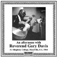 An Afternoon With Reverend Gary Davis At Allegheny