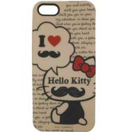 Sanrio iPhone5 Shell Jacket Hello Kitty Mustache / Retro