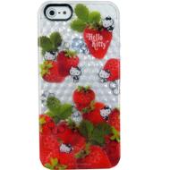 Sanrio iPhone5 Clear Soft Jacket Hello Kitty