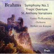 ֥顼ॹ1833-1897/Sym 1  Karajan / Vpo +tragic Overture Haydn Variations Po