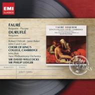 フォーレ (1845-1924)/Requiem： Willcocks / Npo King's College Cho +durufle： Requiem