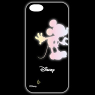 Disney Light Case for iPhone 5 (Mickey Kiss Type))