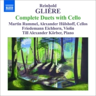 ꥨ1875-1956/Duets With Cello F. eichhorn(Vn) Rummel Hulshoff(Vc) Korber(P)